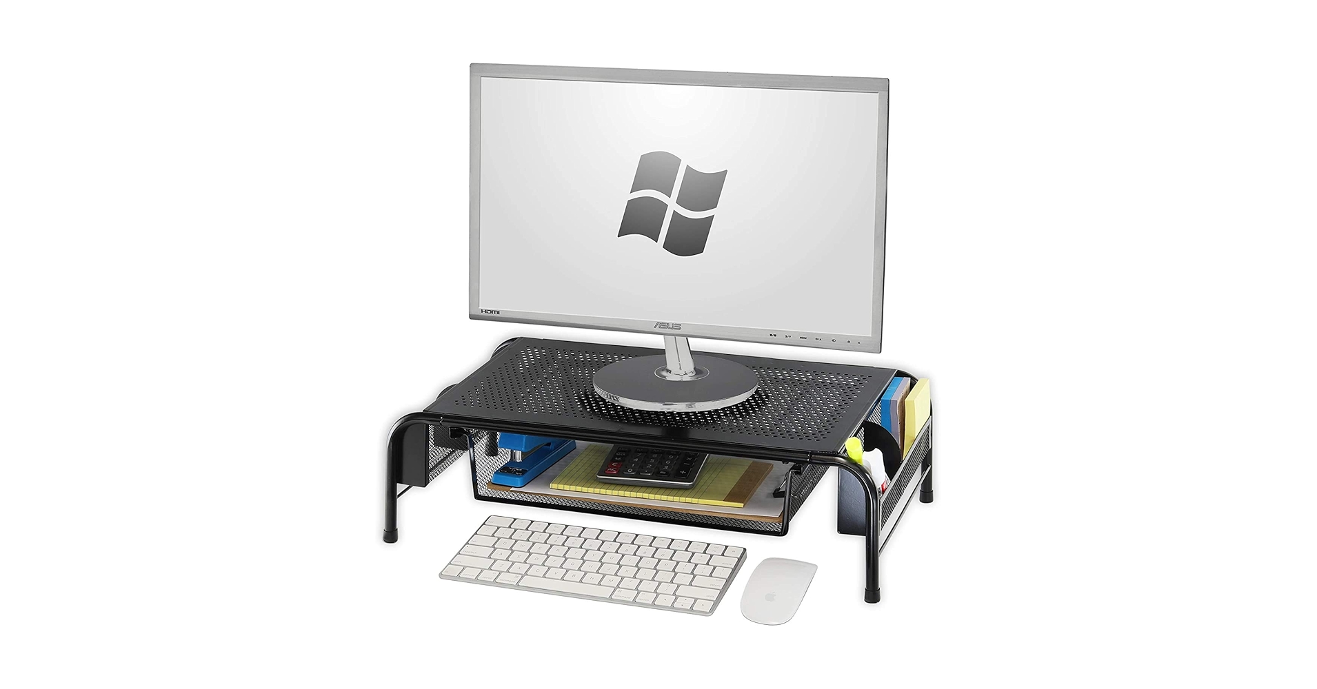 Amazon.com: Simple Houseware Metal Desk Monitor Stand Riser